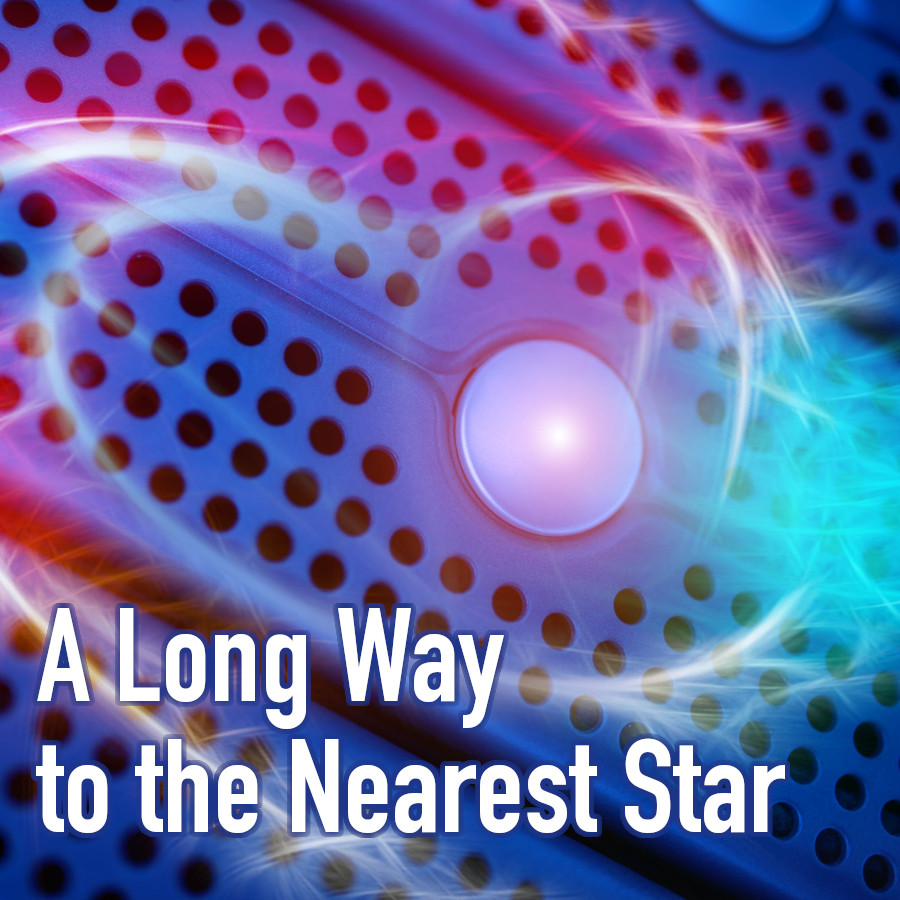 Cover art for A Long Way to the Nearest Star