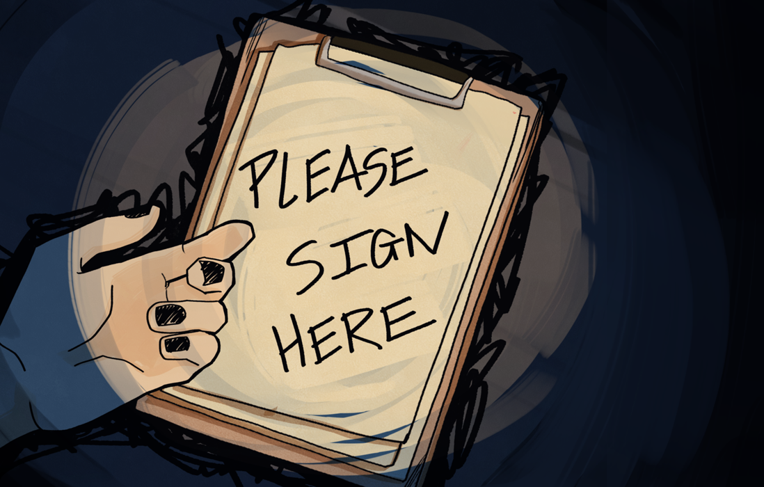 Cover art for Please Sign Here