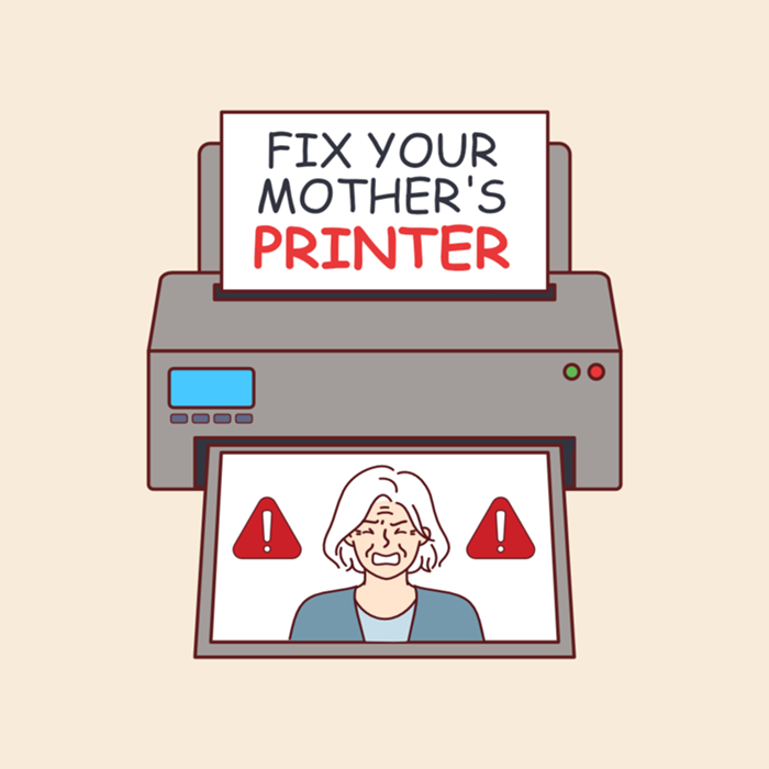 Cover art for Fix Your Mother's Printer